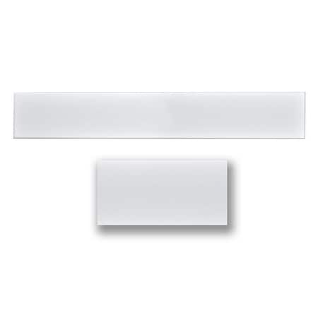 39-in X 6-in 12-Pack Plain White Smooth Surface-mount Ceiling Plank, 12PK